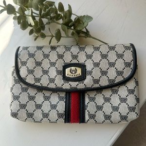 Classic Black and Red Women's Clutch